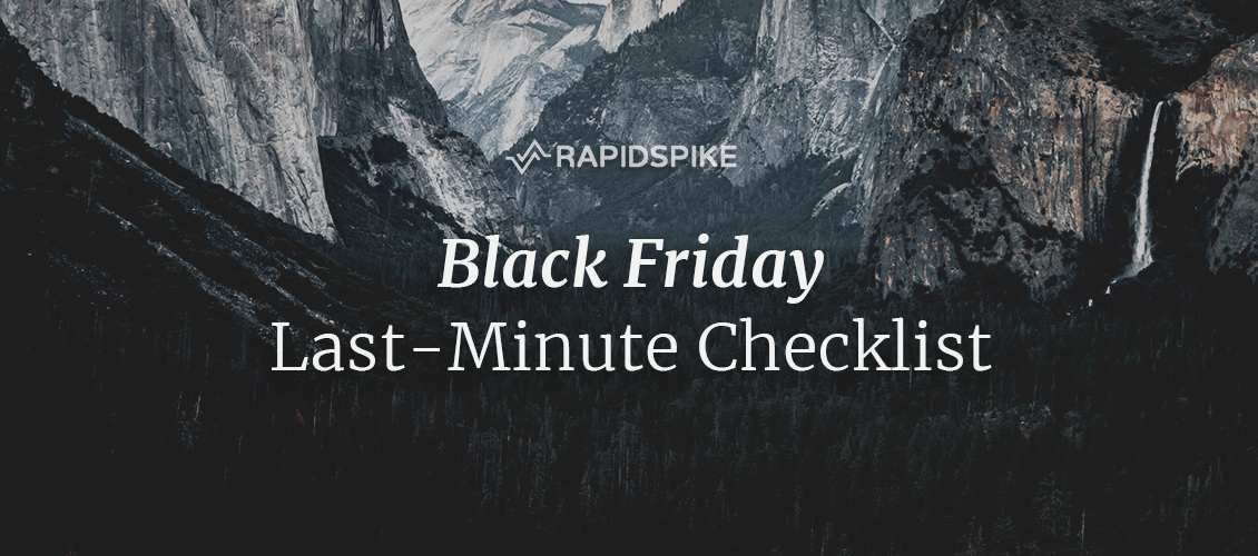 Black Friday Last-Minute Checklist