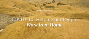 COVID-19: Helping our People Work from Home