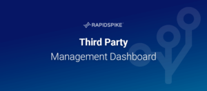 Third Party Management Dashboard