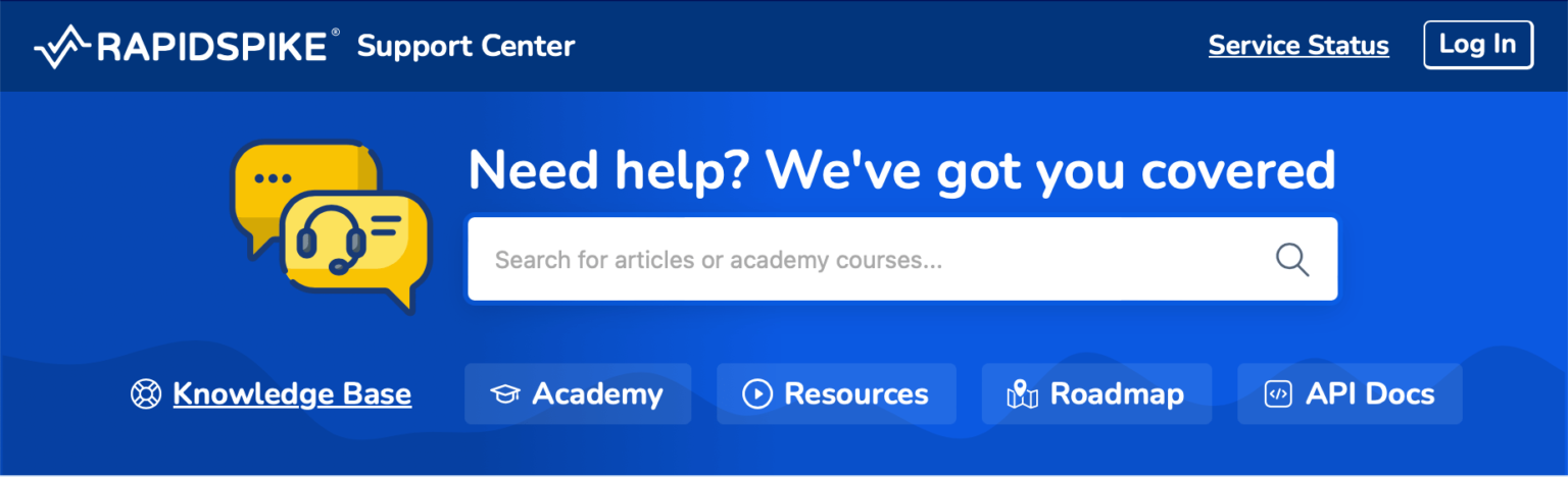Introducing: The Support Center - RapidSpike